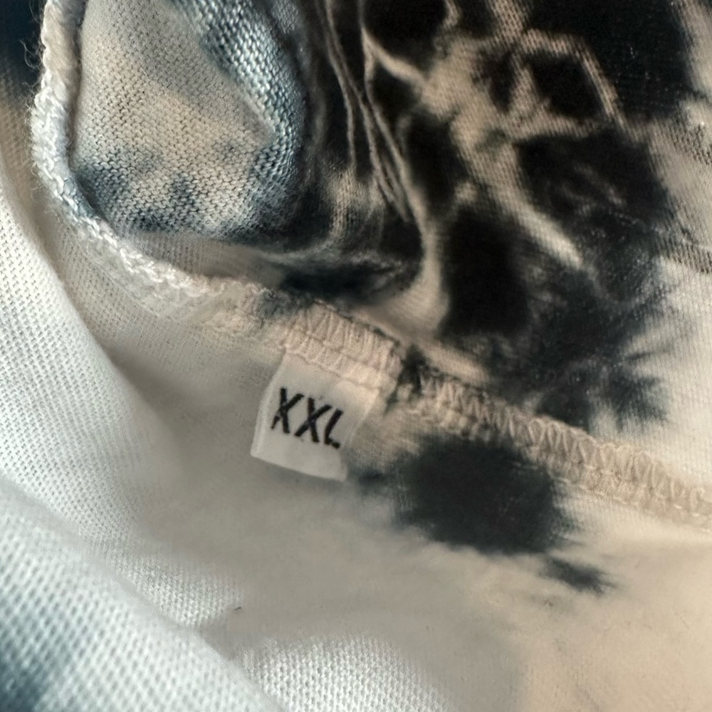 Justice League x Unique Vintage Harley Quinn Graphic T-shirt Gray XXL Tie-dye - Picture 5 of 8